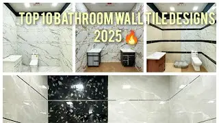 Top 10 Bathroom Wall Tiles Designs 2025 | 4x2 Tile Ideas for Modern Bathrooms