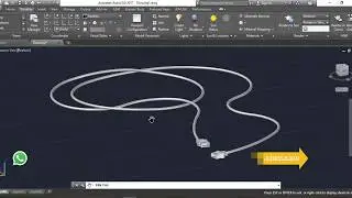 USB Charging Cable 3D Model Training for Beginners - AutoCAD 3D Modeling - Qasim Danish