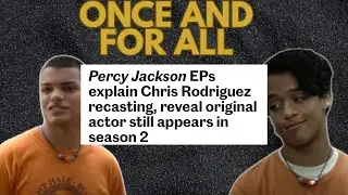 Why Chris Rodriguez Was Recast for Sea of Monsters | clip from 2 Wise Girls Pod
