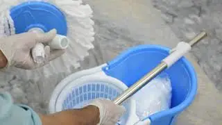 Hurricane Microfiber Spin Mop and Bucket Cleaning System