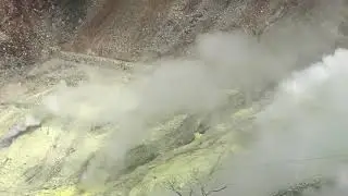 Hakone volcano and tourist areas.