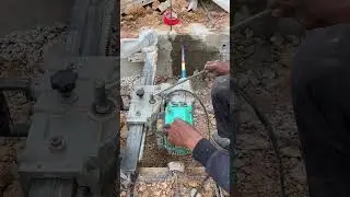 Drilling Machine for Waiting Bar Using Chemical #construction #building #civilengineering #concrete