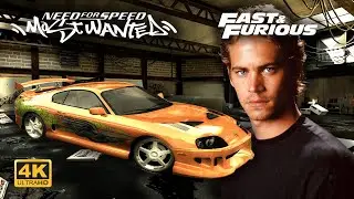 Build Tutorial | Brian O'Conner - Toyota Supra - Need for Speed : Most Wanted (2005)