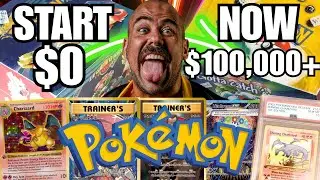 I Built a 6 Figure Pokemon Card Collection from $0 - Here's How.