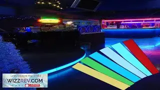 12'' x 2'' EL Tape Electroluminescent Panel Neon Light Cuttable Back Light