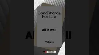 Good Words For Life || Beautiful Words For Beautiful Life | #shorts #englishquotes #goodwordsforlife