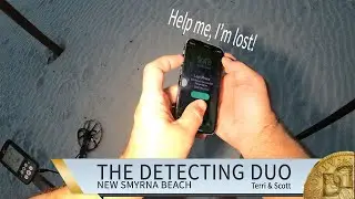 Found iPhone 12, Rings, Jewelry & Coins! Beach Metal Detecting New Smyrna Beach | The Detecting Duo
