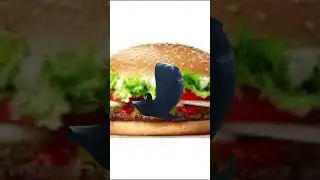 Hamburger cheeseburger big mac whopper#funny#hamburger#monster#cool