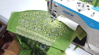 &ldquo;Sewing Machine Se Aari Work Stitching | Aari Embroidery Easy Method&rdquo;
