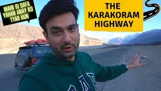 Driving to GILGIT from LAHORE || Karakoram Highway || HUNZA WINTER ROAD TRIP 2021