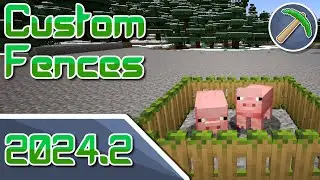 Пользовательские Заборы Blockstate | MCreator 2024.2