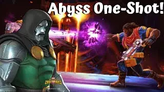 Doom Destroys Abyss Bishop! One-shot! - Marvel Contest of Champions
