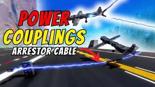 I've Landed On an Aircraft Carrier Using the Power Couplings! | Let's Play Trailmakers
