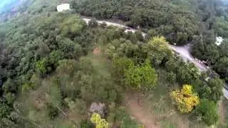 TACO F550 Quadcopter + PIXHAWK + TAROT Brushless Gimbal + GOPRO HERO 3 Point of interest Demo
