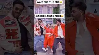 Aly Goni, Bharti Singh & Vicky Jain Fun During Shoot for Laughter Chefs Season 2