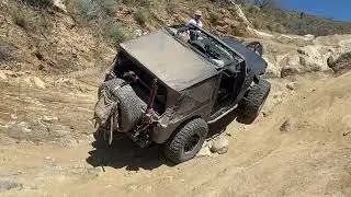 Getting tipsy at jeep badge trail &ldquo;Crown King&rdquo; Arizona 
