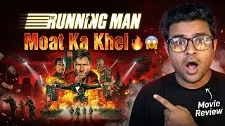 The Running Man 2025 Hindi Review | Deadly Game Show + Mind-Blowing Chase Scenes 😂🔥