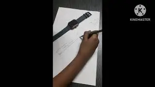 How to draw a smart watch # samaksh  amazing world #drawing