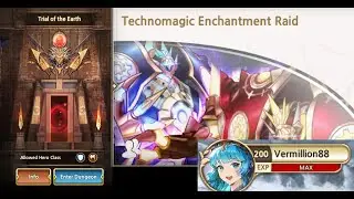 [King's Raid] Earth Trial stage 10 and Arcdim X3, Ruby spend finish
