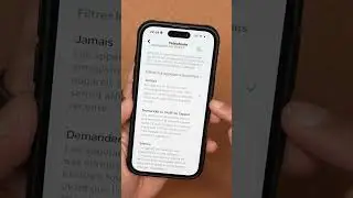 Arr&ecirc;tez les appels ind&eacute;sirables sur iPhone en 30 secondes #iphone #tutoriel #astucetechno