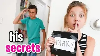 i read his diary...