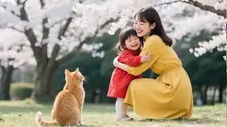 Ginger and Moomoo Cat.. Help a Lost Girl, and Get a Sweet Surprise