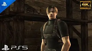 RE4: CHAPTER 3-5 ONLY TWO WEAPONS ( PS5 ) 4K 60FPS