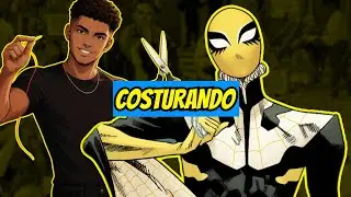 COSTURANDO MELHOR QUE A MARVEL! MINHA VERSÃO DO TECELÃO DE TEIAS!🪡🧵