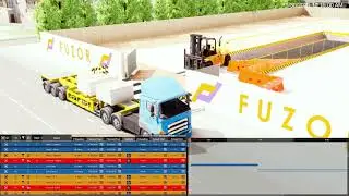 Construction and Site Logistic Animation