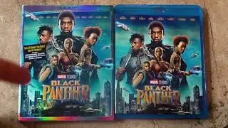 Marvel's BLACK PANTHER (2018) Blu-Ray Unboxing