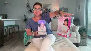 Disney Princess Castle Musical Light Up Jewelry Box on QVC