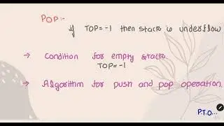 DSA | STACK | DATA STRUCTURE ALGORITHM | BTECH 2ND YEAR | 3RD SEMESTER | IP UNIVERSITY | AKTU | UPTU