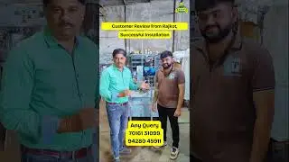 Customer Review from Rajkot Gujarat by Successful Installation by Dada's Soda Plant Call 7016131099
