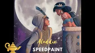 Procreate Speedpaint: Aladdin Fanart