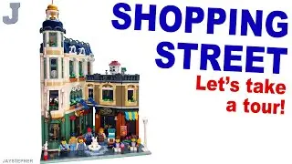 LEGO Icons 2026 Shopping Street 11371 Unboxing, Tour, & Review