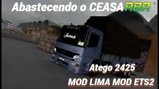 ETS2  153 Carvalho Transportes  abastecendo o Ceasa  meta de KM Download free na descri&ccedil;&atilde;o