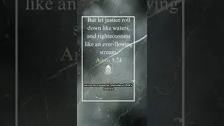 Amos 5:24 | Meaning of the Verse | One Minute for God |Daily Catechism Worldwide
