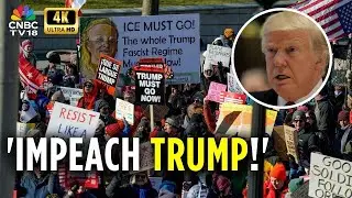 Trump 2.0 Completes A Year | Protesters Rally Against President Trump's Policies | 4K Video | N18G