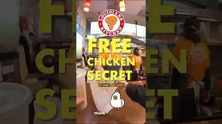 Viral Popeyes Free Chicken Secret- Get a 2pc Chicken and Biscuit #food #trending