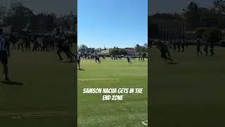 SAINTS TRAINING CAMP DAY 10: SAMSON NACUA FINDS END ZONE