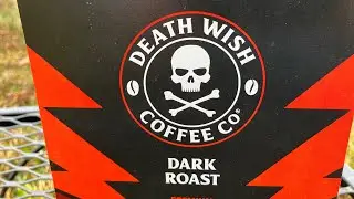 Death Wish Coffee Company Dark Roast taste test and review 