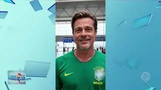 Caso Brad Pitt: Mulher que esperava o ator no aeroporto diz que tudo foi uma brincadeira