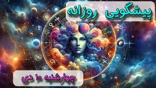 پیشگویی روزانه چهارشنبه 🌸 ۱۰ دی ١۴٠۴☀️