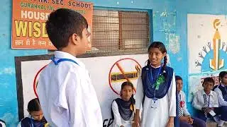 A Role Play on Disaster Management organised at GHSS Gurah Kalyal Zone Bhaddu District Kathua.