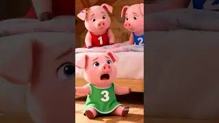 ఐదు చిన్న పందులు - Five Little Pigs Jumping on the Bed | Rhymes for Kids | Galatta Kids | Shorts