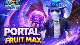 I MAXED portal fruit in Blox Fruits Roblox 🤩