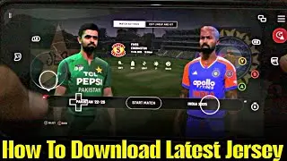 How To Download Latest Jersey And How To Edit Team Squad In Cricket 24