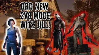 DBD New 2v8 Mode with Jill! - Dead By Daylight Jill VS The Huntress and The Hillbilly Survivor Game