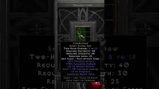 D2:R - Stormstrike identification