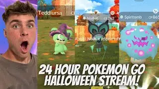 ✨24 HOUR Pokemon Go Halloween Event Stream LIVE!✨